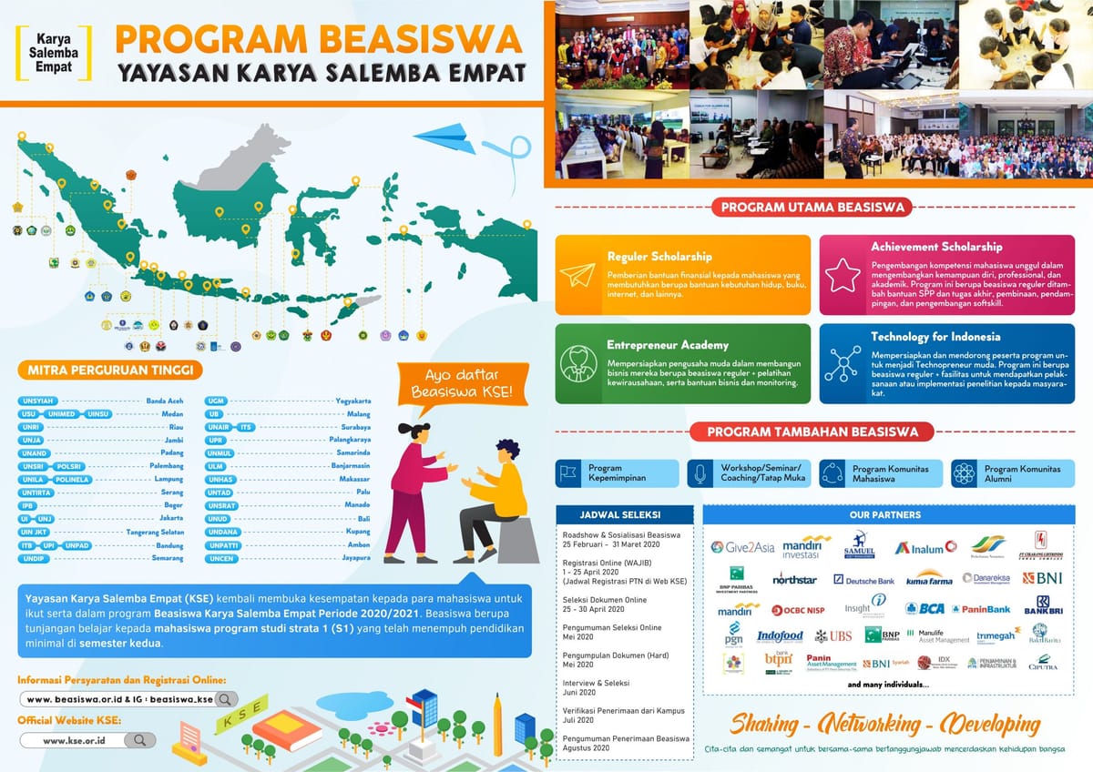 Satu Lagi Beasiswa Untuk Kamu! Beasiswa Karya Salemba Empat dibuka!!!