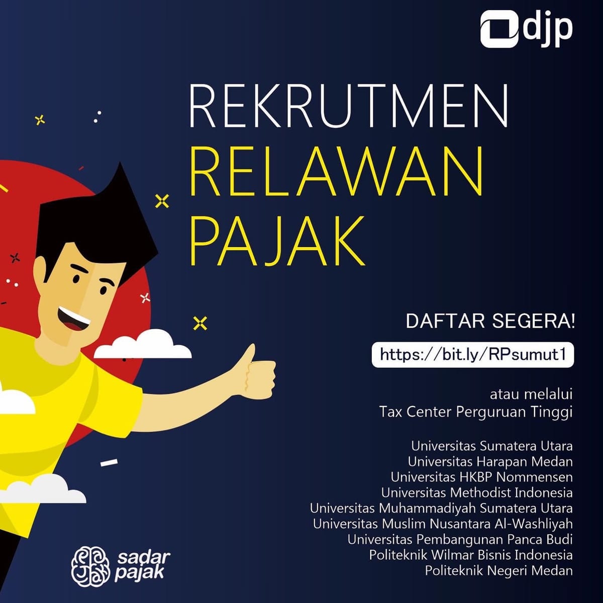 Rekrutmen Relawan Pajak 2022, Daftarkan Diri Sebelum 31 Januari!