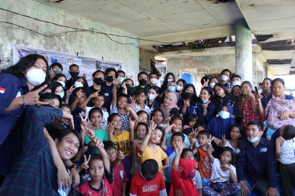 Peace Chain Reaction 2.0, HMM FEB USU Melakukan Open Donasi untuk Masyarakat Rusun Amplas