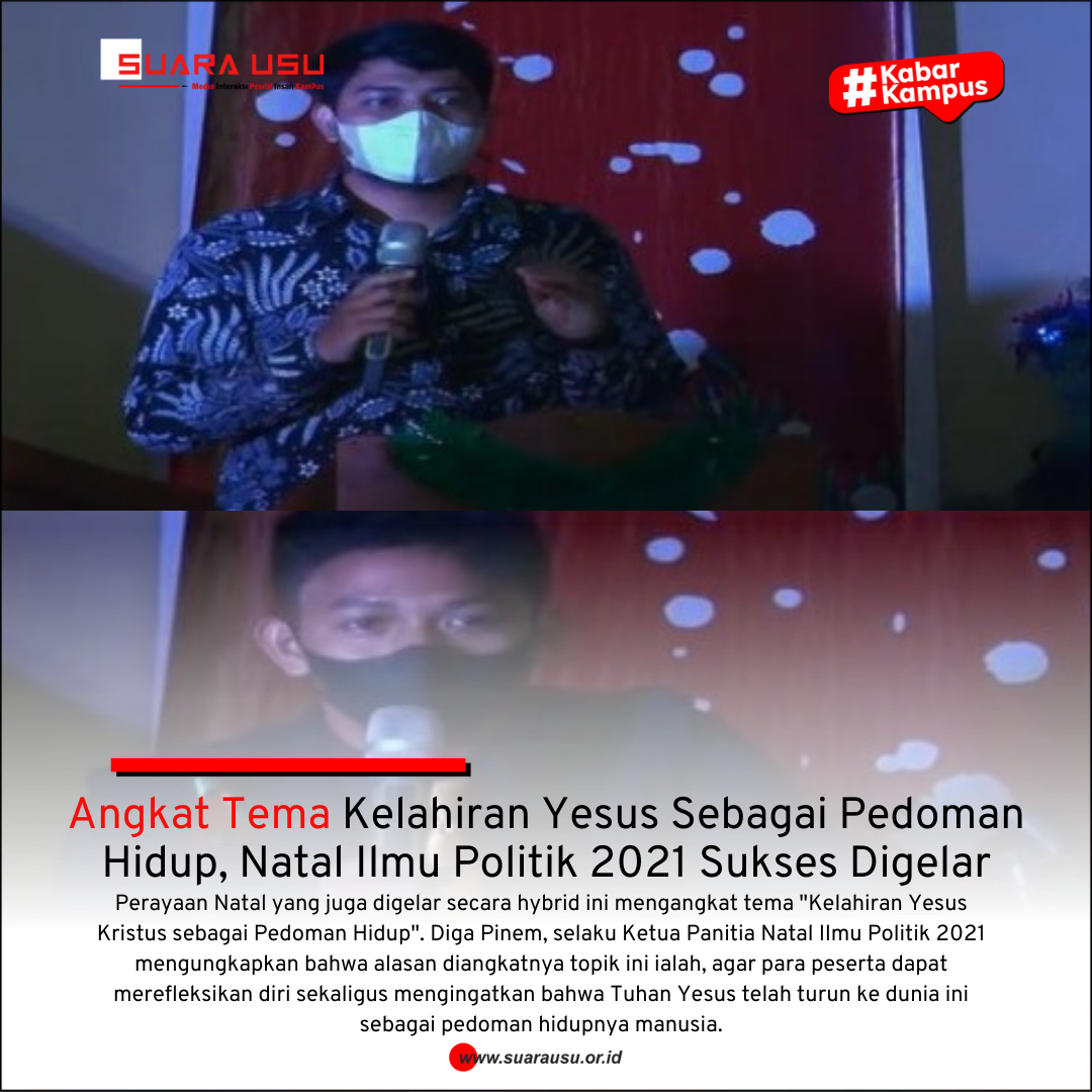 Angkat Tema Kelahiran Yesus Sebagai Pedoman Hidup, Natal Ilmu Politik 2021 Sukses Digelar