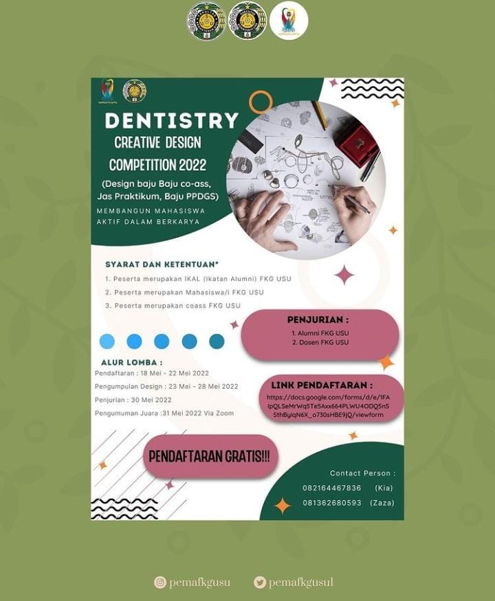 PEMA FKG USU Adakan Dentistry Design Competition