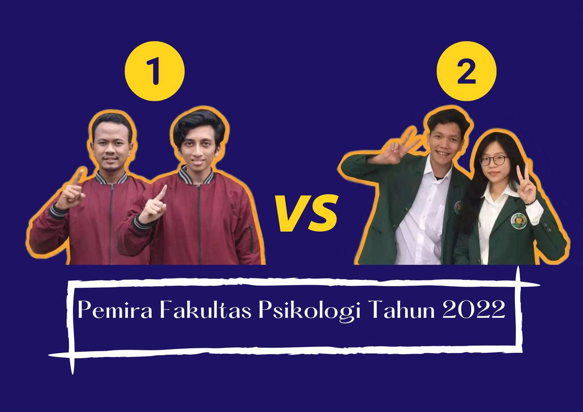 Memasuki Masa Kampanye, Ini Dia Para Paslon Pemira Fakultas Psikologi