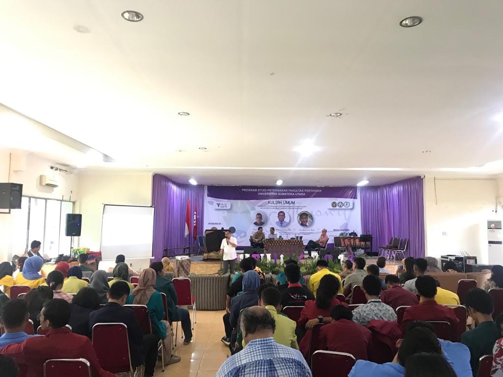 Penuh Inspirasi, Kuliah Umum Peternakan Bagi Calon Pengusaha