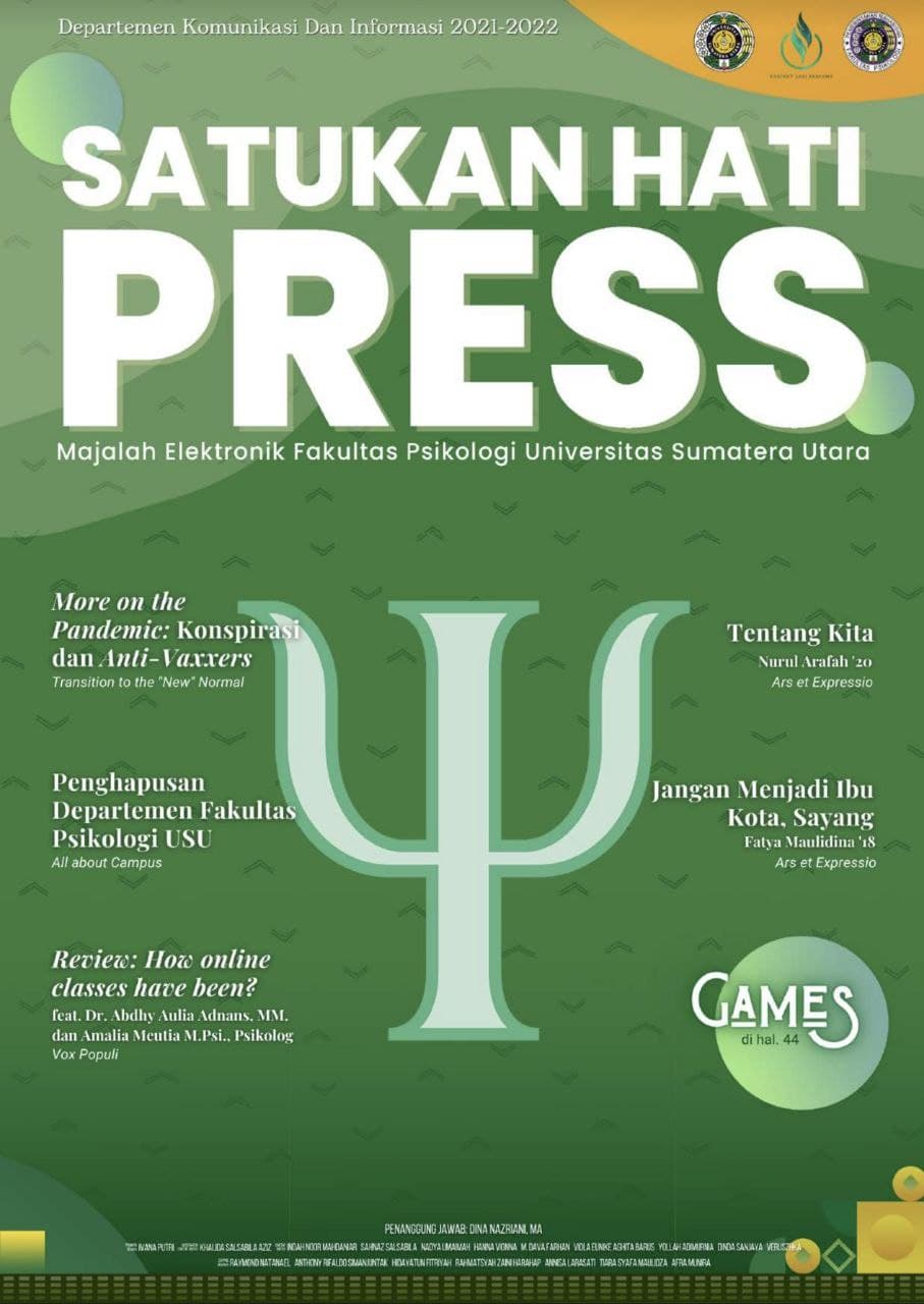 Fakultas Psikologi USU Resmi Rilis Satukan Hati Press