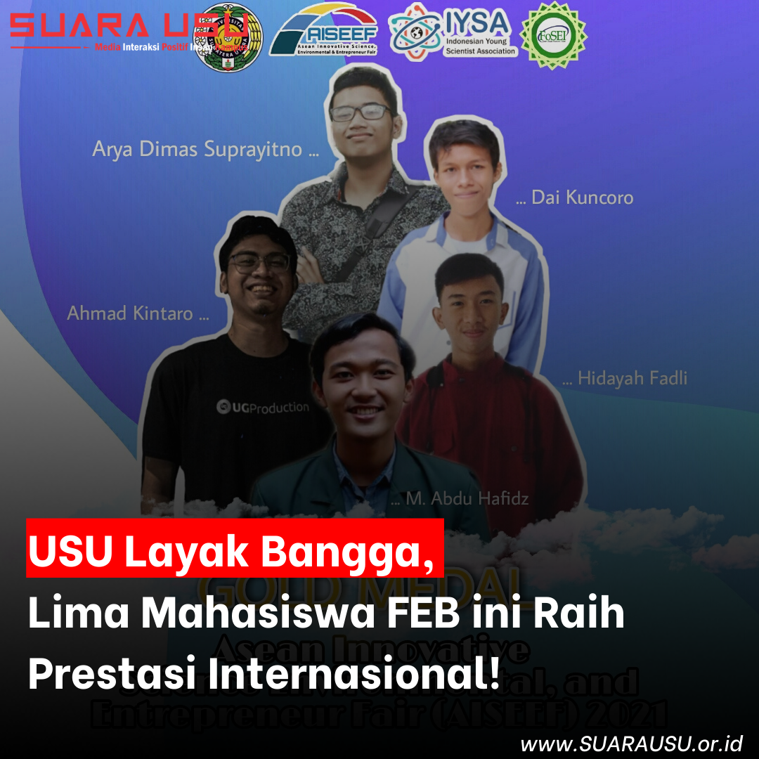 USU Layak Bangga, Lima Mahasiswa FEB ini Raih Prestasi Internasional!