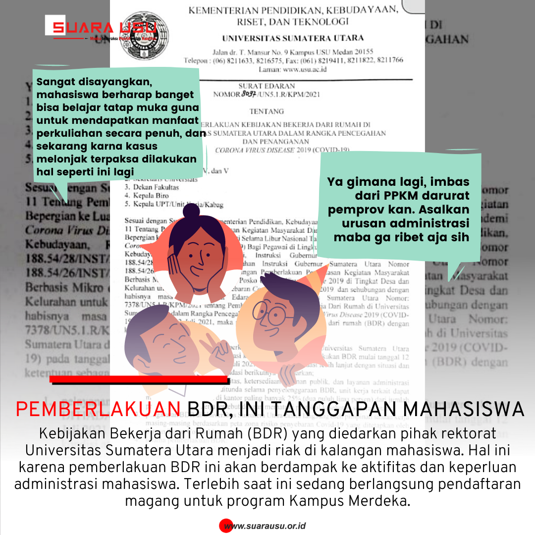 Pemberlakuan BDR, Ini Tanggapan Mahasiswa!