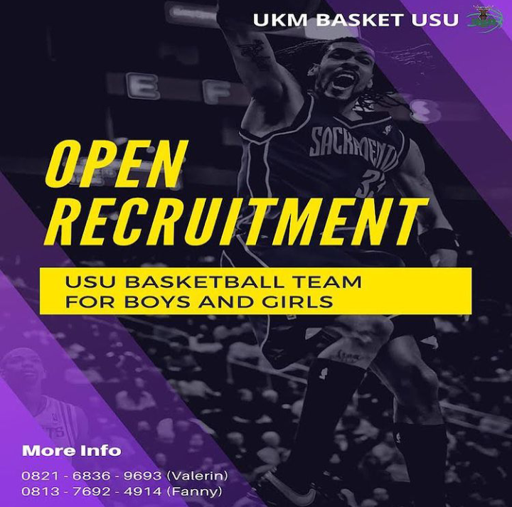 UKM Basket USU Adakan Rekrutmen Terbuka Untuk Mahasiswa Baru