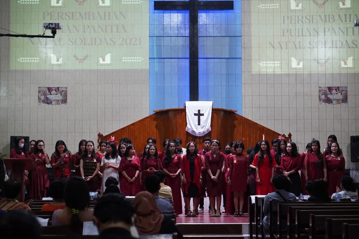 Sukacita Natal Belum Surut, Solidas USU Rayakan Ibadah Natal dan Perayaan Tahun Baru