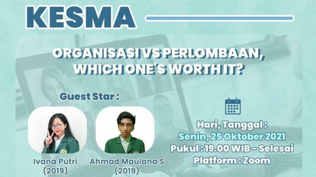 Kesma in Talk: Organisasi atau Perlombaan?