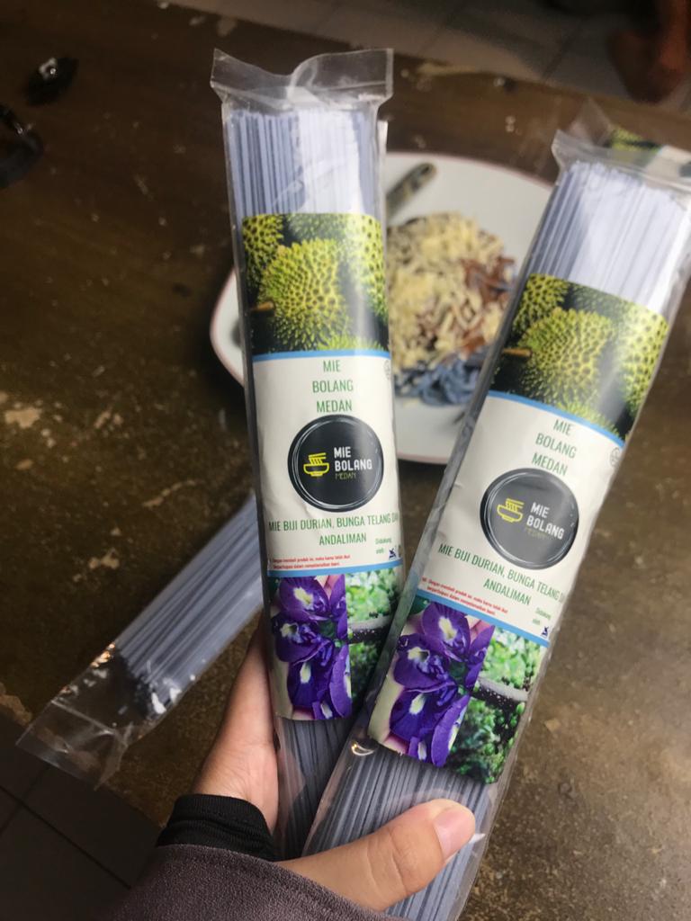 Mie Bolang, Mie Organik Dari Biji Durian Karya Tim PKM USU