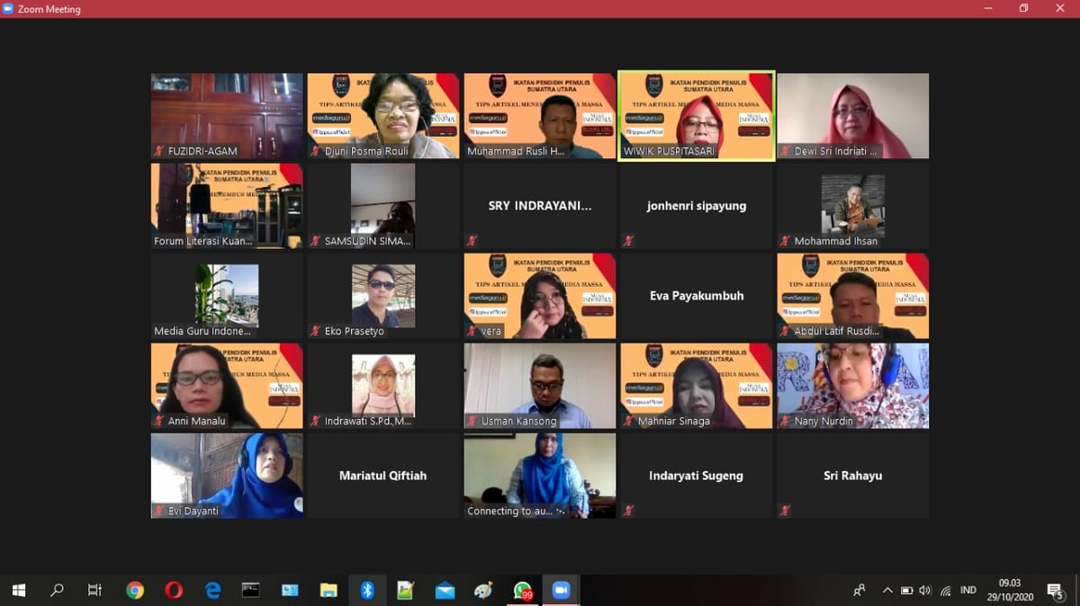 Menulis dan Menembus Media Massa Bersama IPPSU