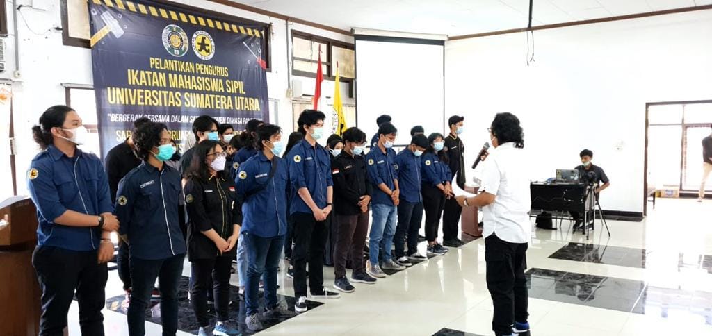 Pelantikan IMS FT USU, Ketua Terpilih Berharap Adanya Ambisi Untuk Menuai Kebermanfaatan