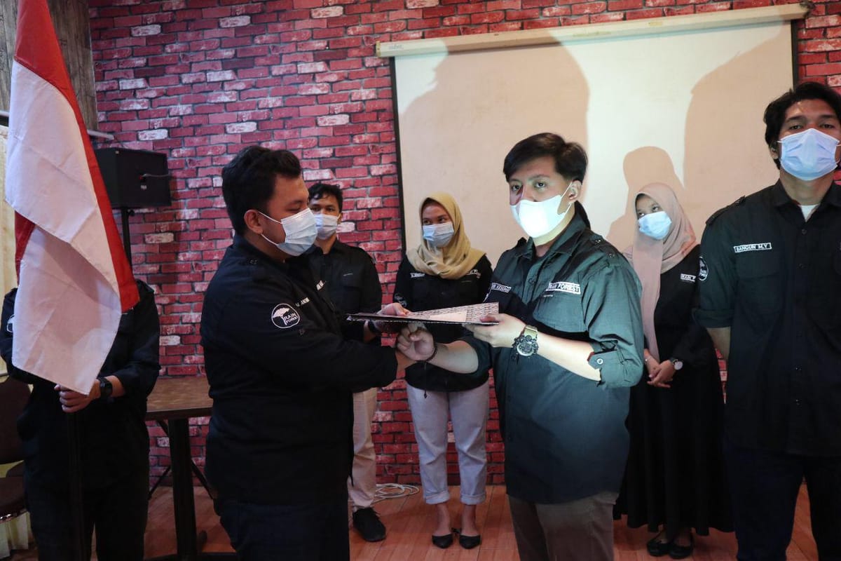 Setelah Tertunda Akibat Covid, Pengurus Baru UKM Rain Forest Dikukuhkan