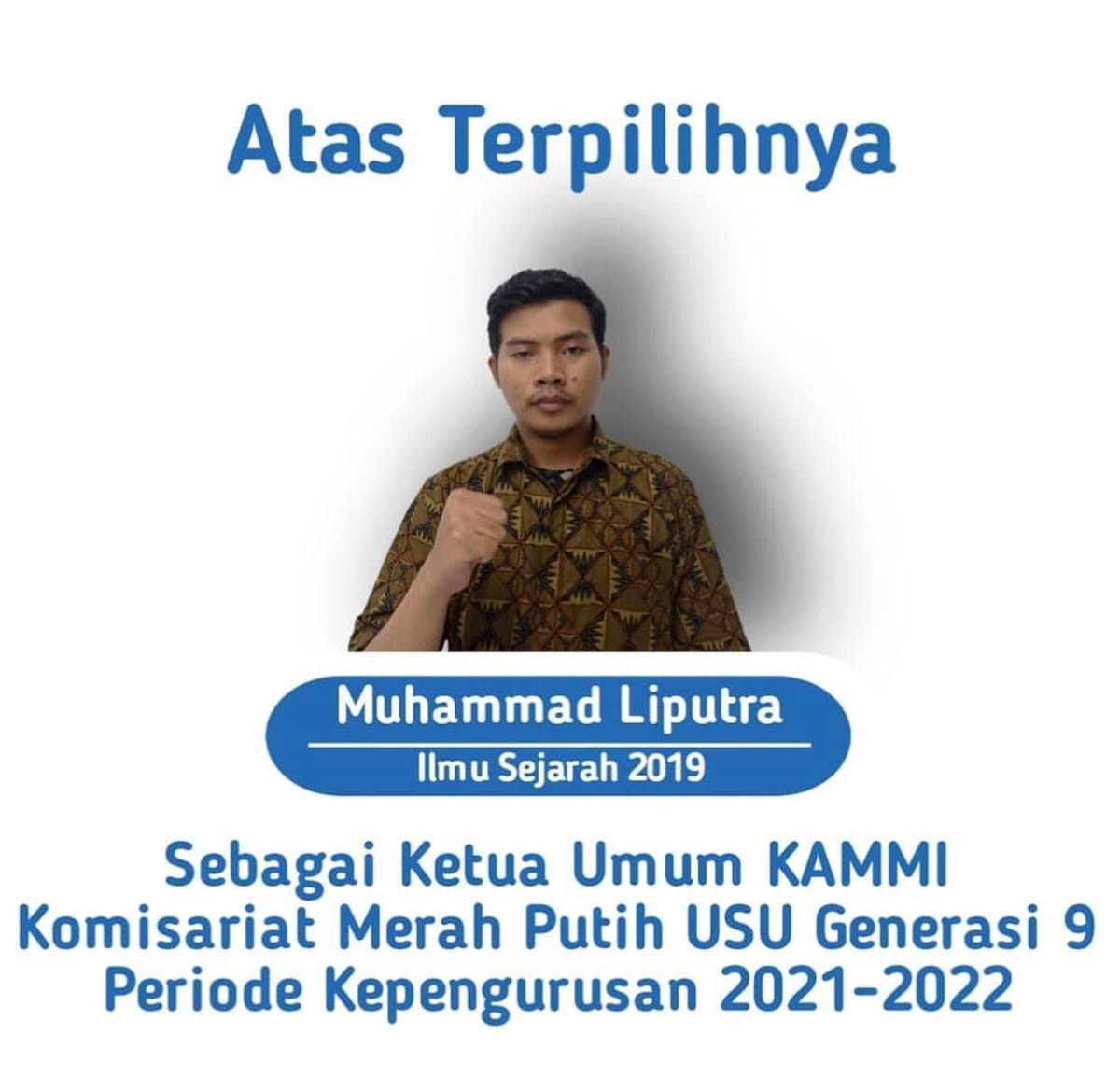 Ketua Baru KAMMI Merah Putih USU, Fokus Kepada Kualitas SDM