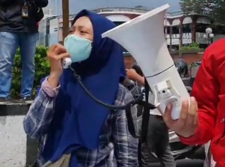 Aksi Protes Jurnalis Kota Medan dan Aksi Tunggal Tolak Kenaikan BBM Warnai Hari Jadi Sumatera Utara!
