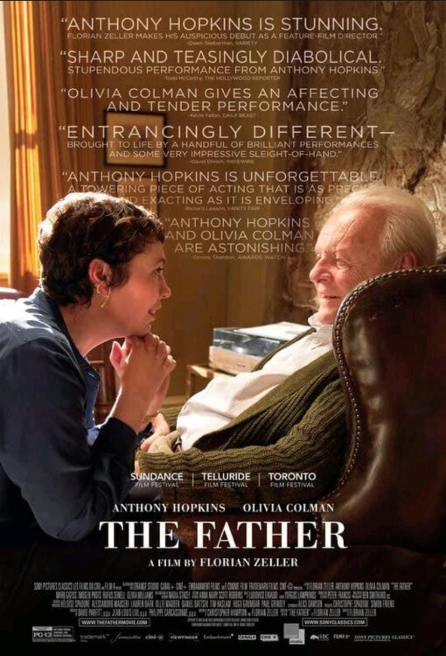 The Father: Film Sederhana dan Hangat, Namun Ambisius