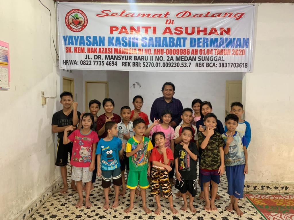 Fernandus Vinansio Sirait, Mahasiswa FISIP USU Tingkatkan Minat Anak Bermain Alat Musik