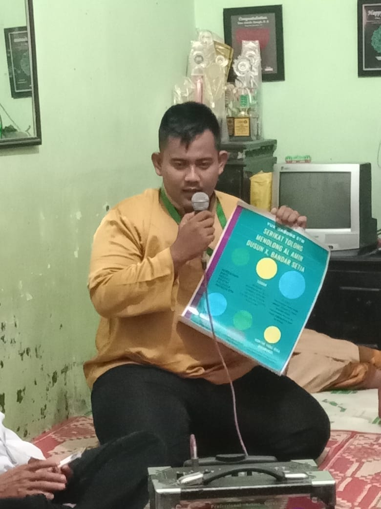 Mahasiswa Kesejahteraan Sosial USU Apresiasi STM AL AMIN, Wujud Nyata Saling Menolong