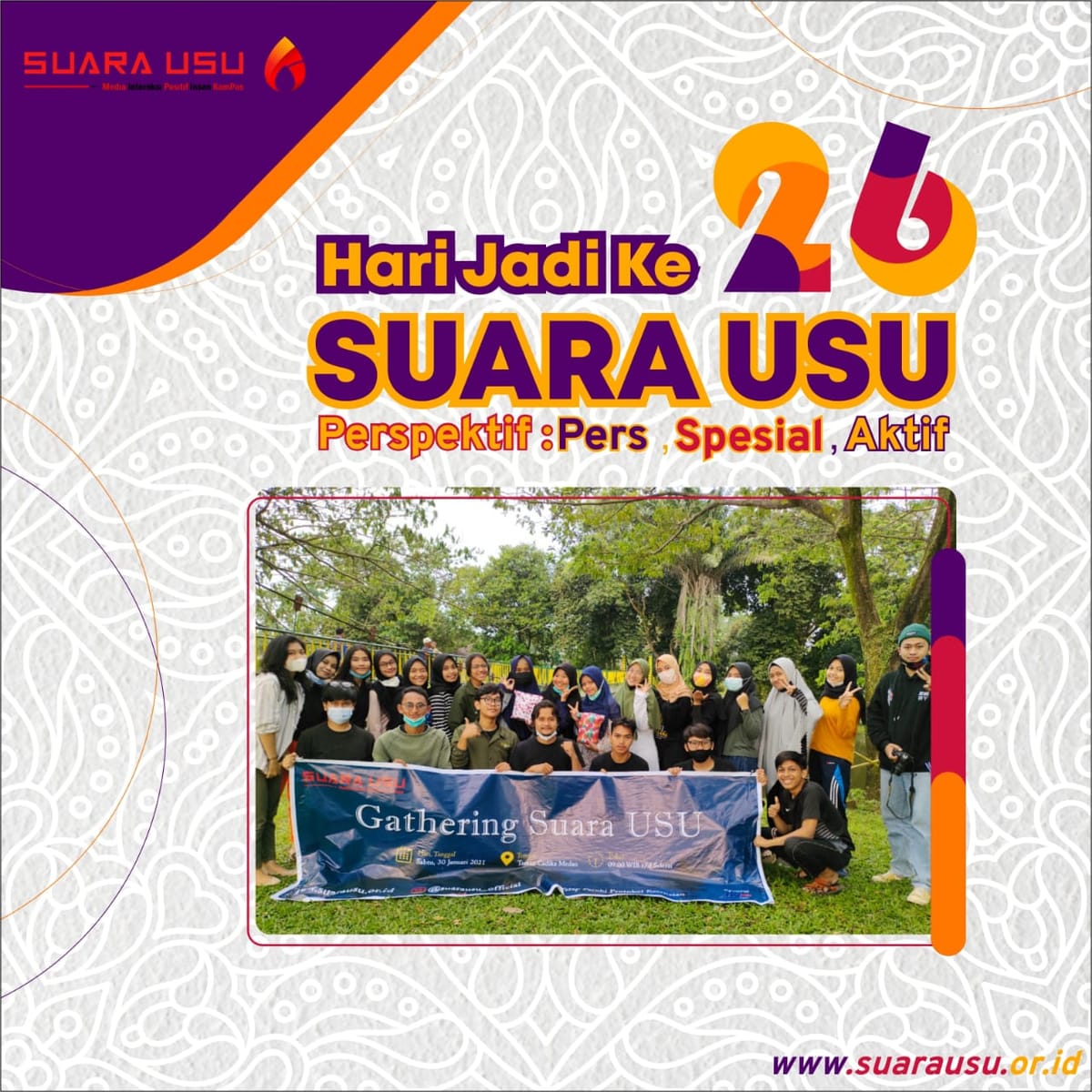 Kilas Balik 26 Tahun Dinamika Pers Mahasiswa Suara USU