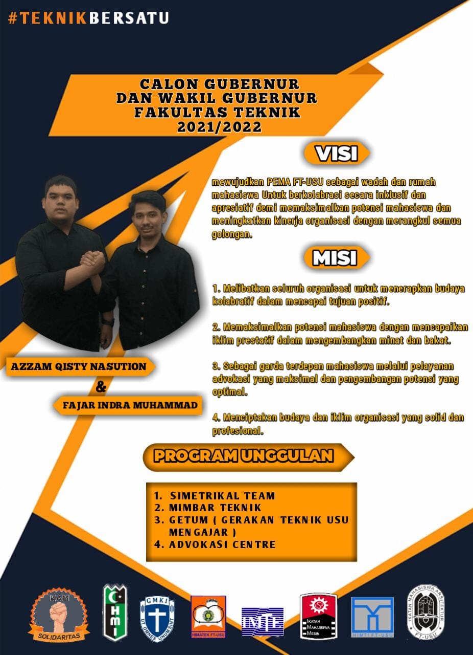 Gubernur Baru FT USU, Ini Visi Misi hingga Ambisi Azzam di Masa Pandemi