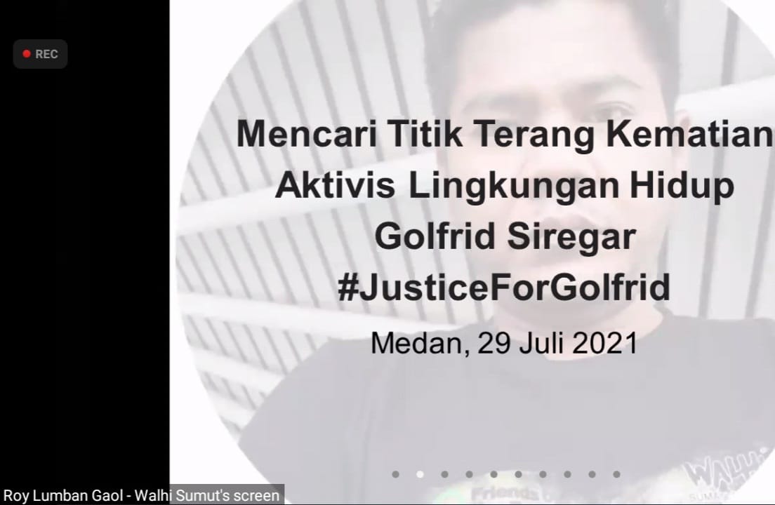 Adakan Kegiatan Kamisan, PEMA USU Bahas Kejanggalan Kematian "Golfrid" Sang Aktivis HAM dan Lingkungan