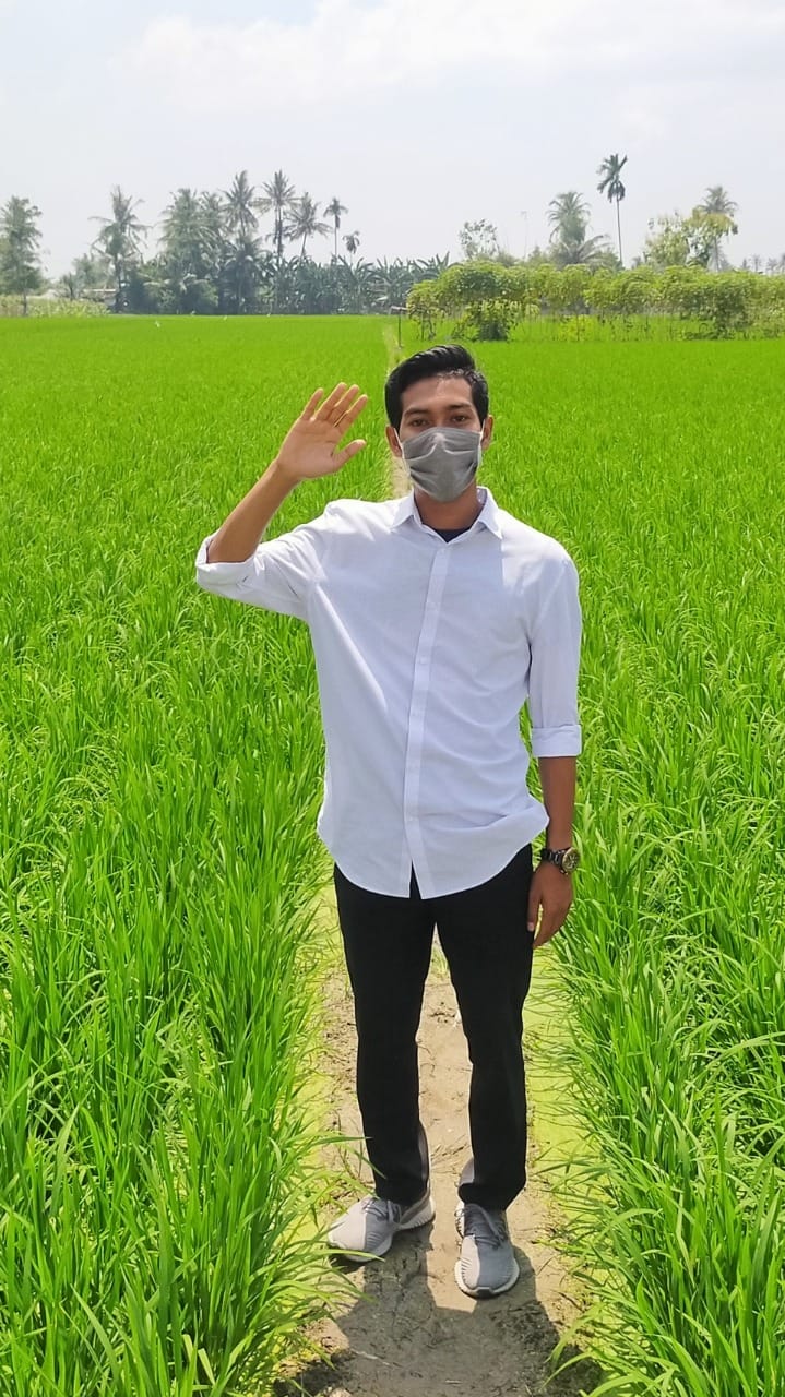 Founder Kita Pertanian Dinobatkan Sebagai Duta Petani Milenial