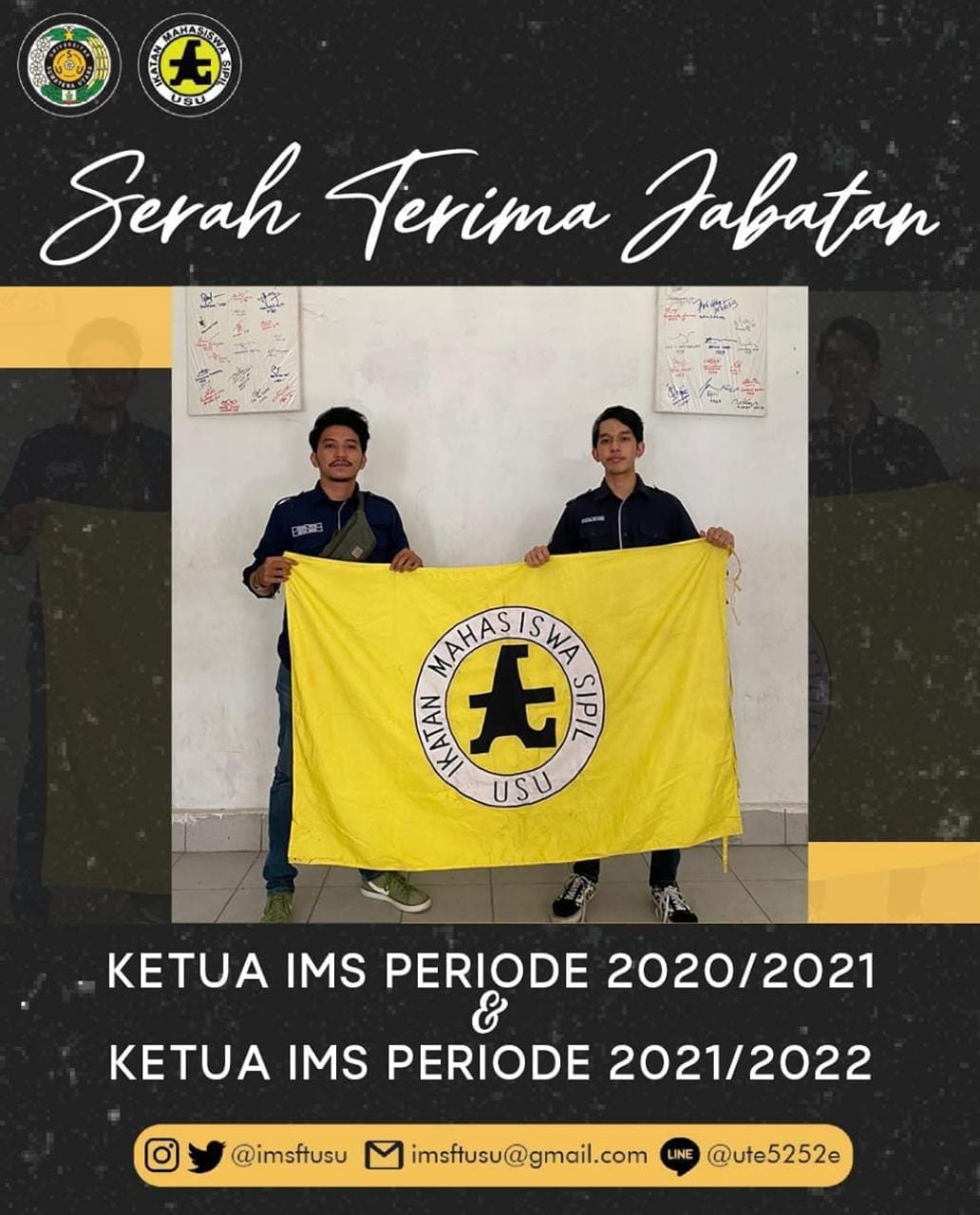 Ketua Umum Terpilih Berharap IMS FT USU Membawa Banyak Manfaat Positif