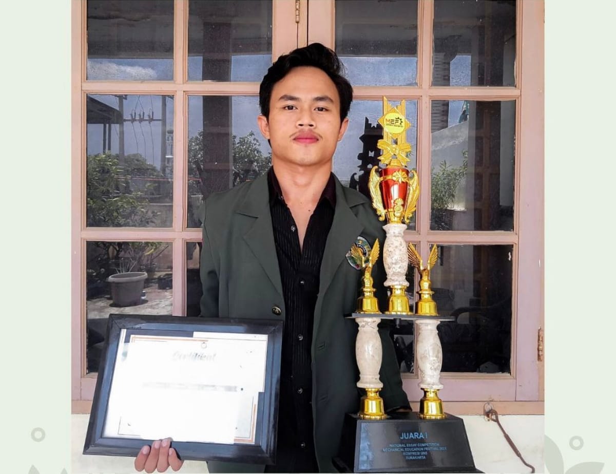 Juara 1 Lomba Membuat Esai, Ini Tips dan Trik dari Rizki Fahlevi