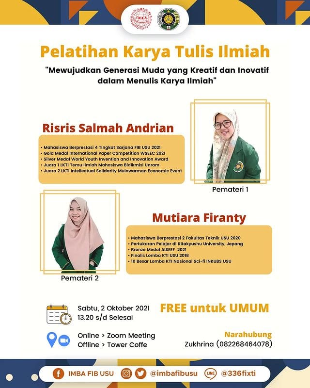 IMBA USU Adakan Pelatihan Karya Tulis Ilmiah