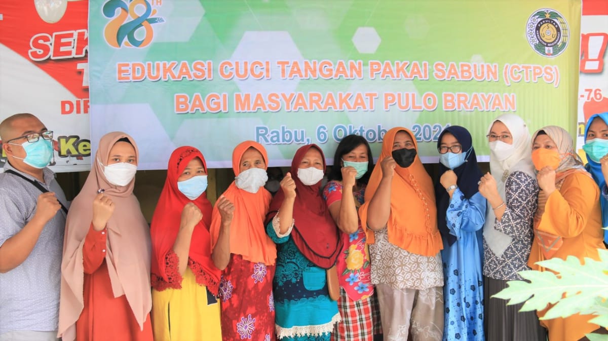 Sambut Dies Natalis Ke-28 Tahun, FKM USU Adakan Edukasi Penyuluhan CTPS di Pulo Brayan
