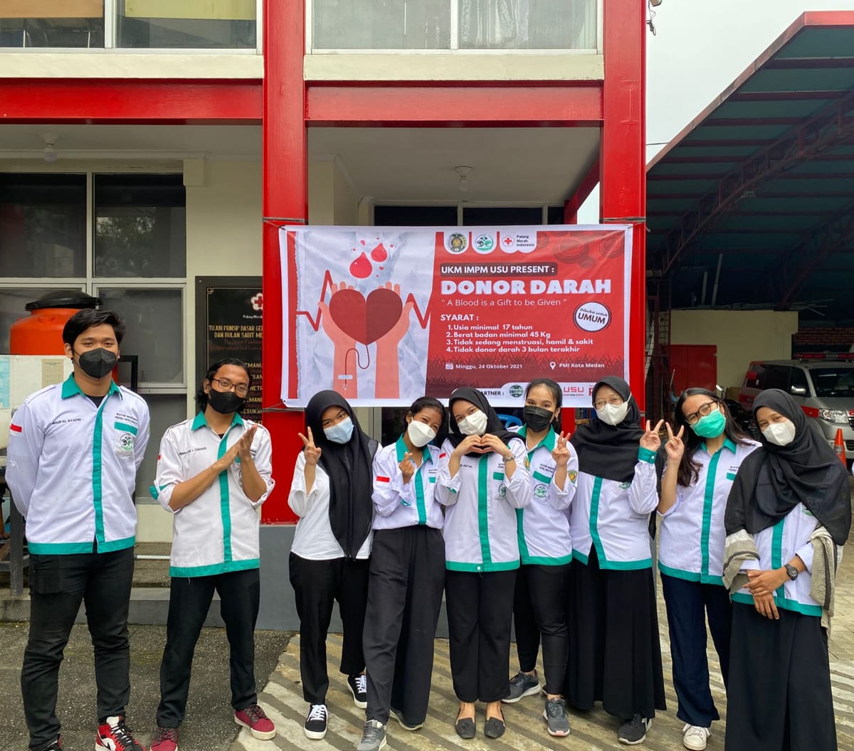 Ikatan Mahasiswa Peduli Masyarakat (IMPM) Lakukan Aksi Donor Darah