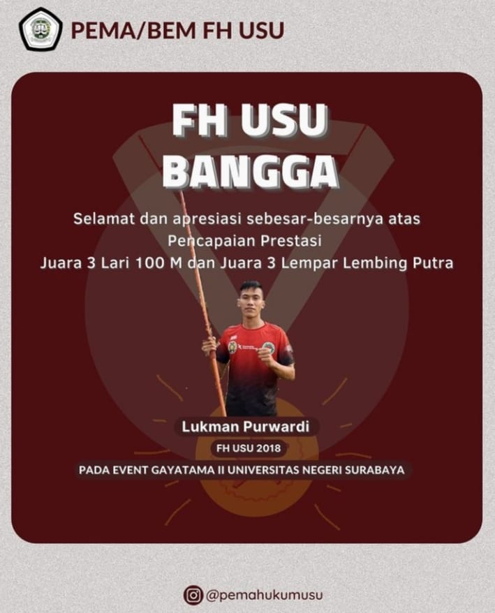 Lukman Purwadi Berhasil Raih Dua Perunggu pada Gayatama II Unesa