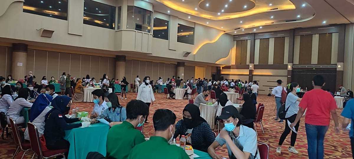 Adakan Vaksinasi Serentak, RMI Sumut Gandeng FISIP USU Laksanakan Aksi Sosial Kemasyarakatan