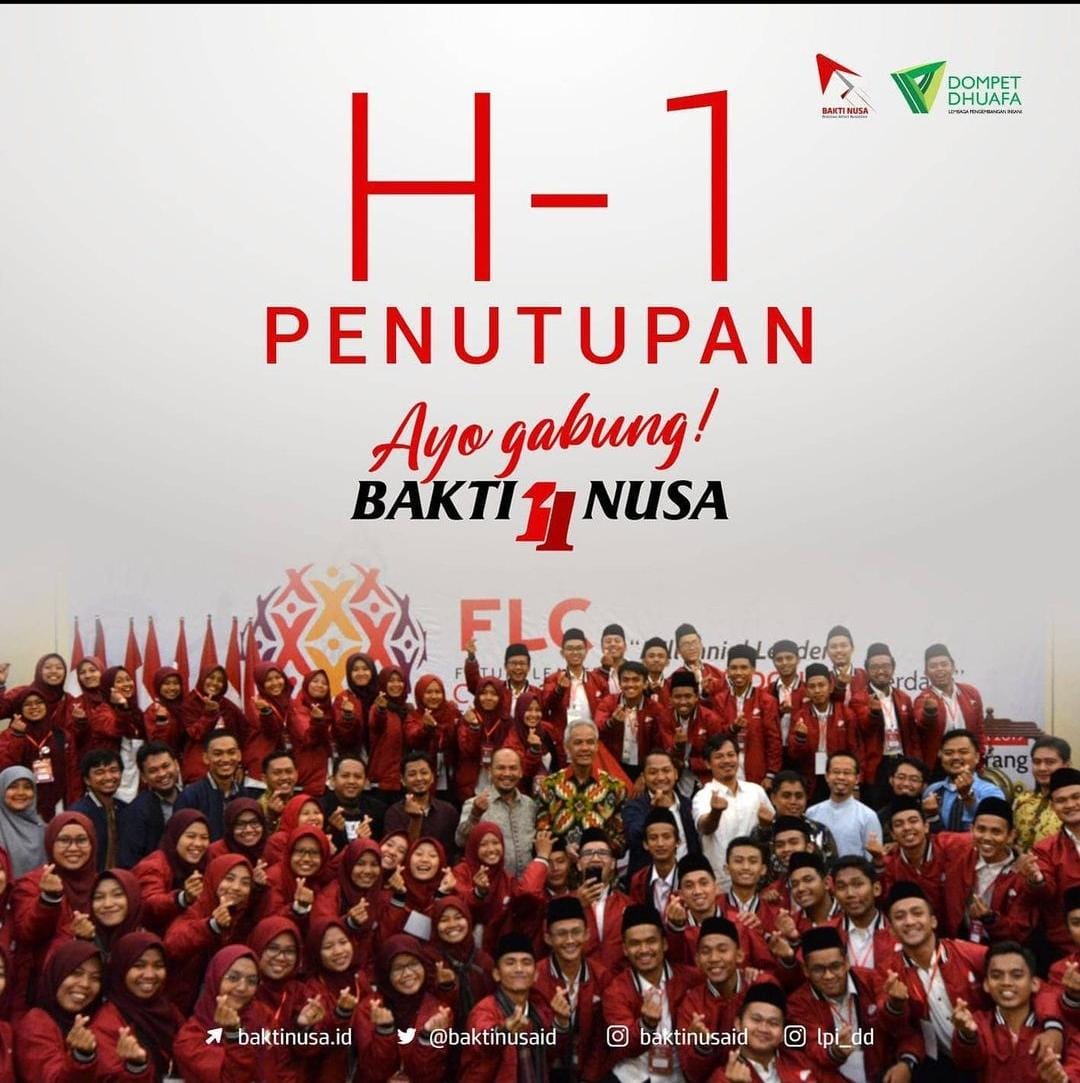 Hari Terakhir Pendaftaran Beasiswa Bakti Nusa 2021!
