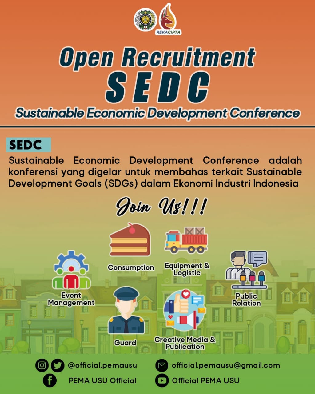 PEMA USU Ajak Mahasiswa Sukseskan SEDC!
