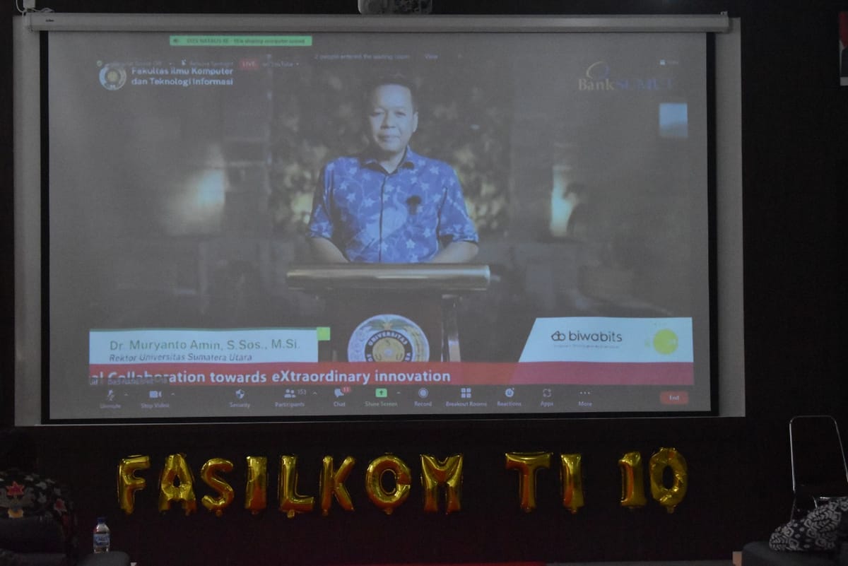 Dies Natalis Ke-10 Fasilkom-TI USU, Dekan Tekankan Pentingnya Kolaborasi dan Inovasi