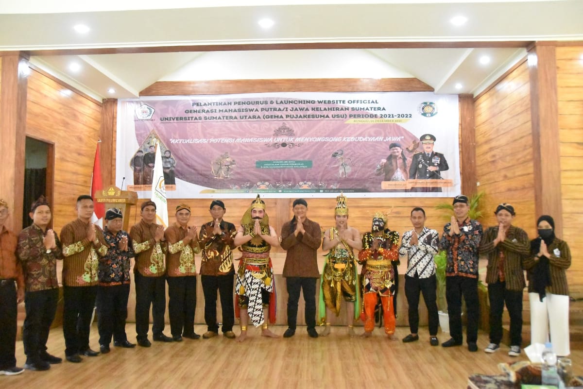 GEMA PUJAKESUMA USU Adakan Pelantikan Pengurus Generasi Pertama dan Launching Website Official
