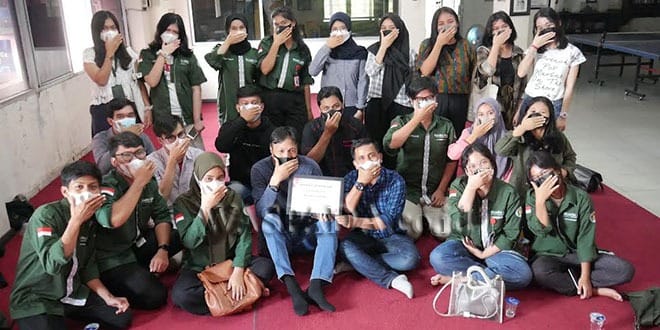 Pelajari Pola Kerja Media Profesional, Suara USU Sambangi Waspada Online