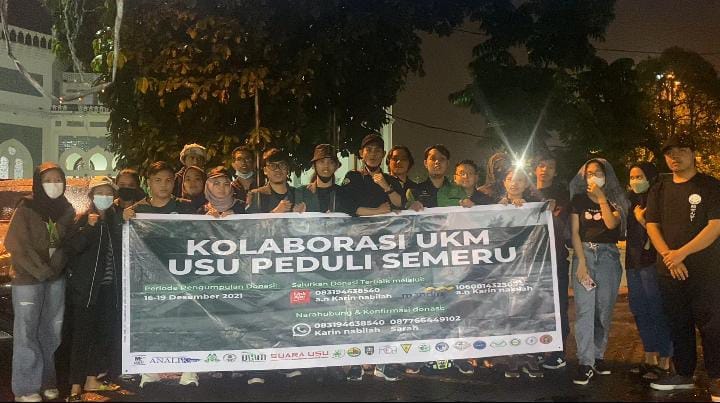 Peduli Semeru Jadi Tajuk Kolaborasi UKM USU!