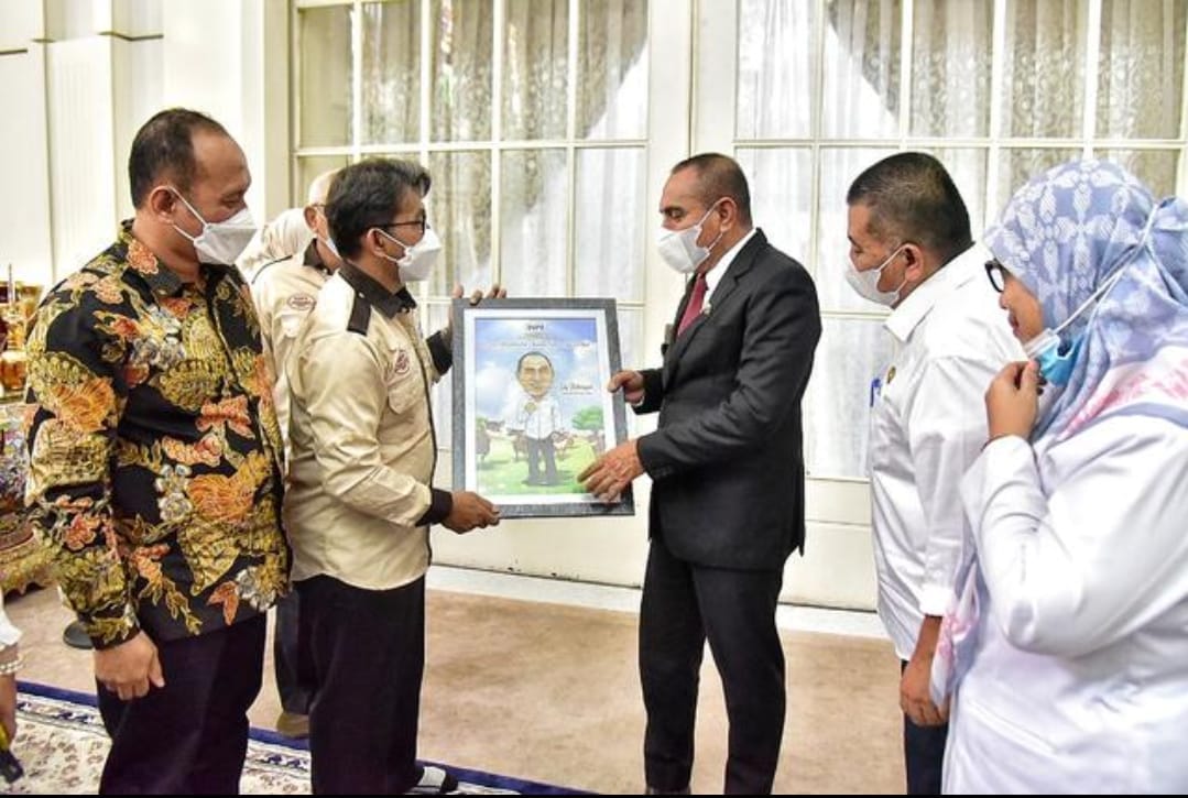 Bahas Isu Peternakan, ISPI Sumut Audiensi dengan Gubernur Edy