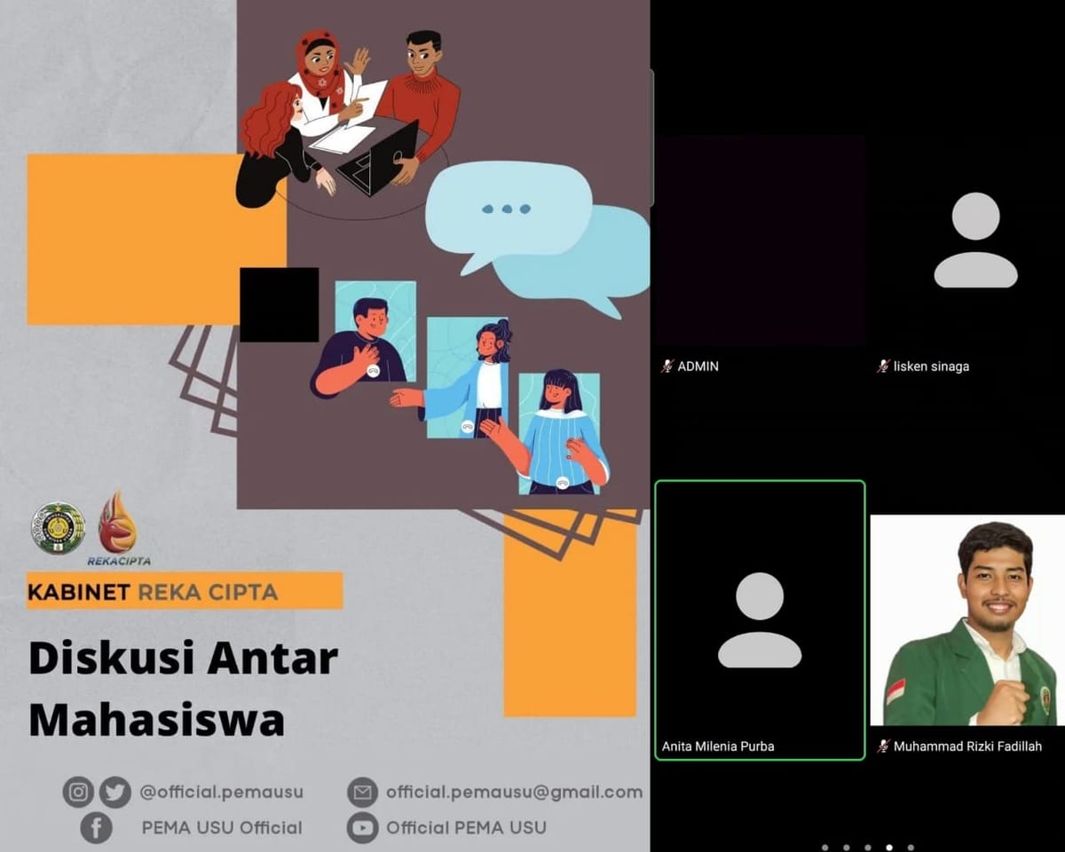 Minimnya Antusias Mahasiswa Warnai Diskusi yang Diselenggarakan PEMA USU!
