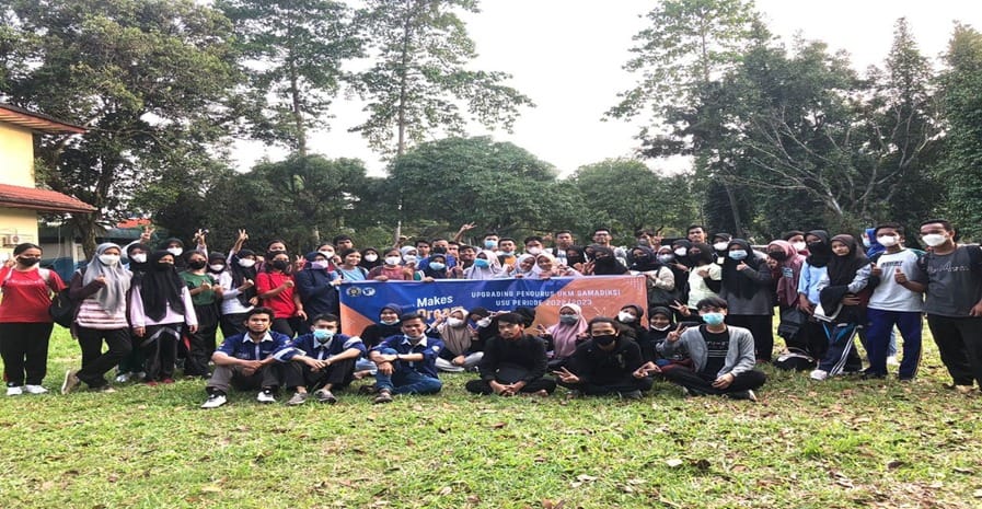 Dengan Budaya Khasnya, GAMADIKSI USU Gelar Upgrading Kepengurusan Baru!