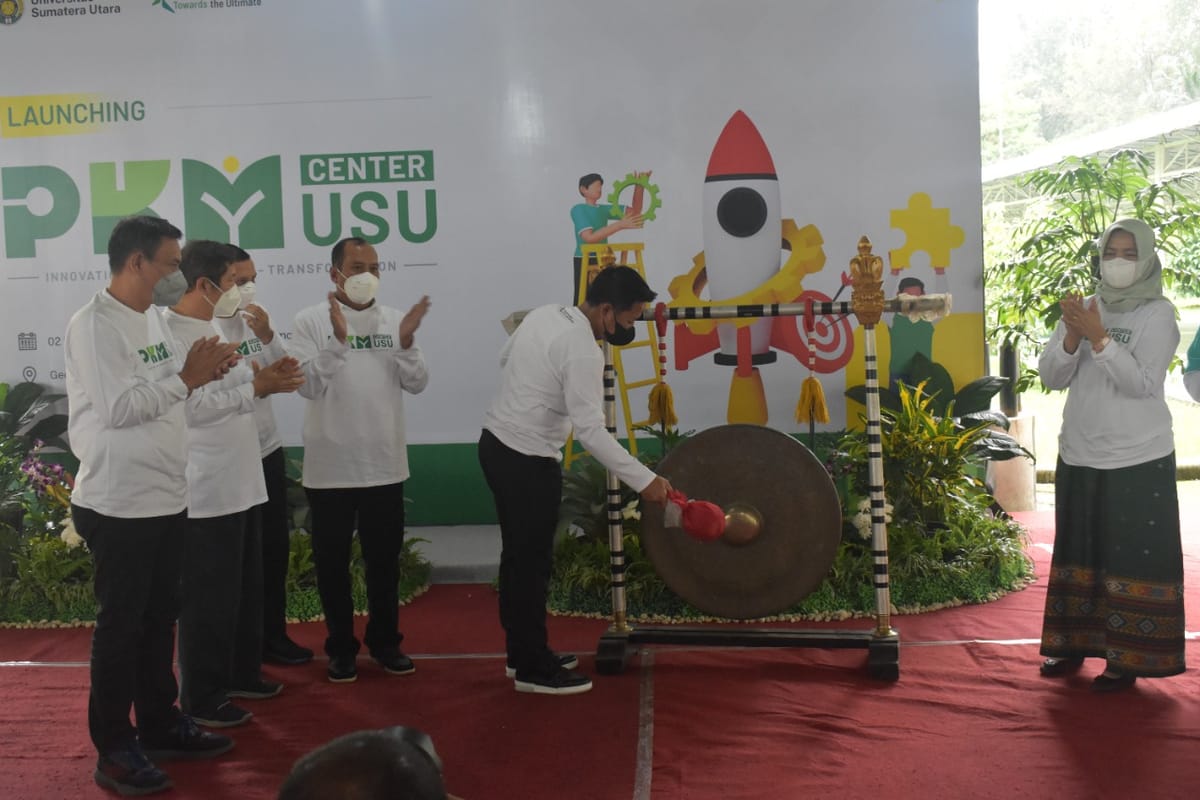 Launching PKM Center, Komitmen USU Tingkatkan Prestasi Mahasiswa