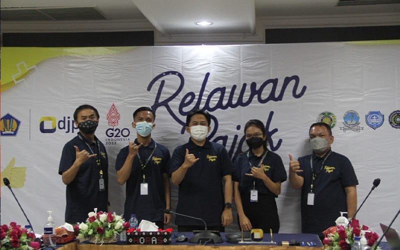 Siap Menjadi Jembatan Persuasif Bidang Perpajakan, Relawan Pajak USU dan 7 Universitas Lainnya Dikukuhkan