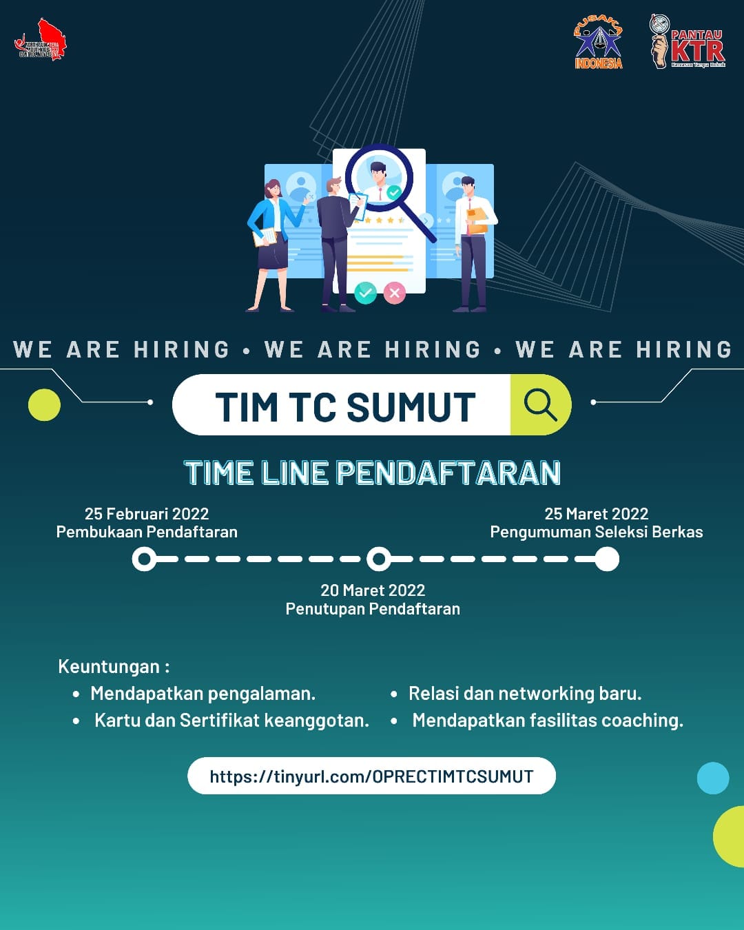Rekrutmen Terbuka Tim Tobacco Control Sumatera Utara, Ajak Anak Muda Peduli Isu Tembakau