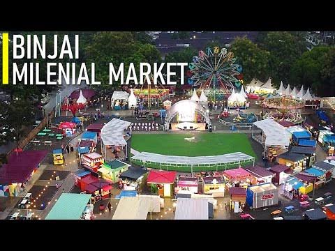 Binjai Millenial Market, Pasar Malam Modern dengan Keseruannya