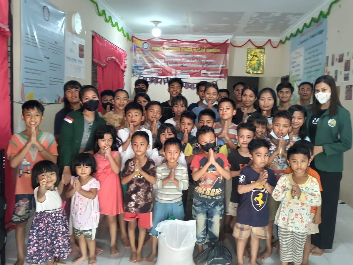 Meningkatkan Minat dan Bakat Anak-Anak Panti Asuhan Cinta Kasih Medan