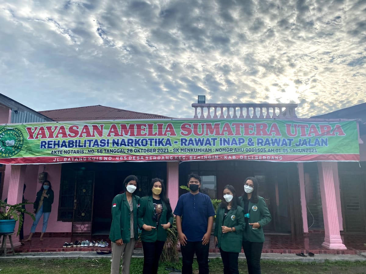 Mahasiswa Ilmu Kesejahteraan Sosial Fisip Usu, Melakukan Kunjungan Ke Yayasan Amelia Sumatera Utara Untuk Mengetahui Program Apa yang Digunakan dalam Menangani Residen