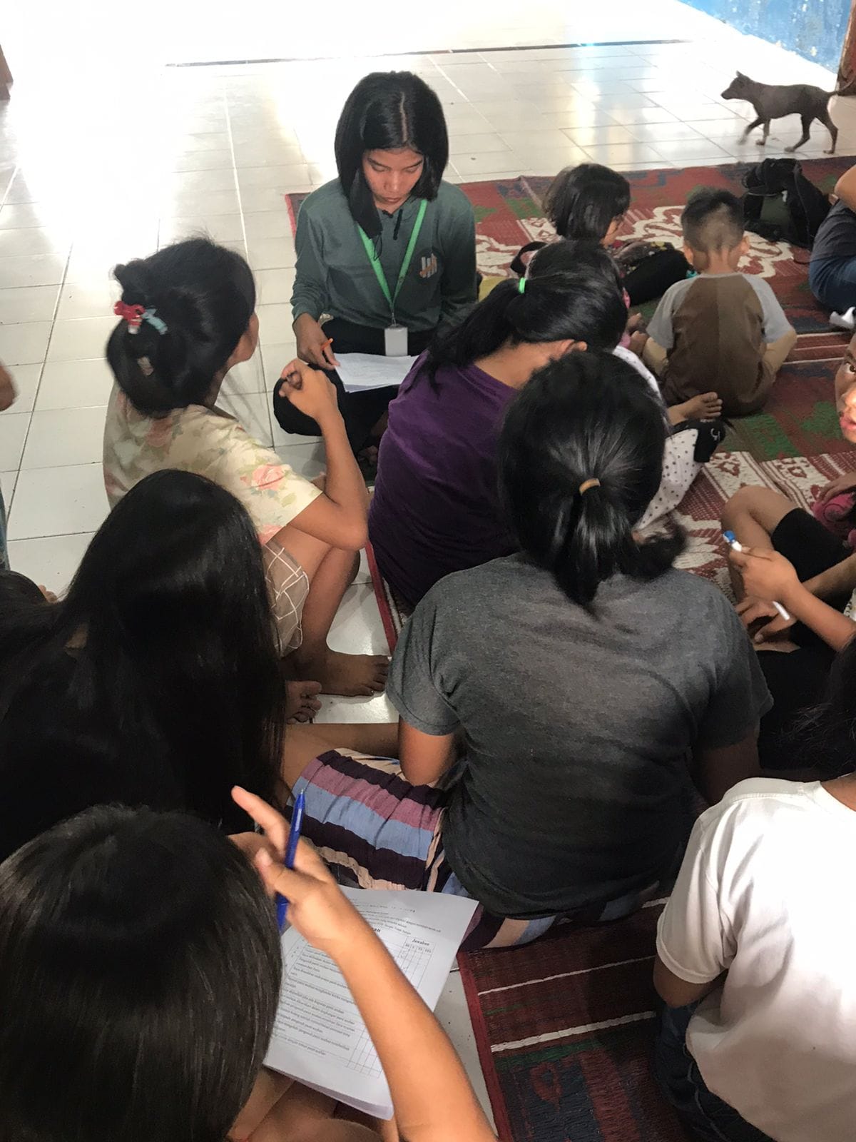 Melatih Membaca dan Berhitung Bersama Anak Panti Asuhan Yayasan Anugrah Kasih Abadi