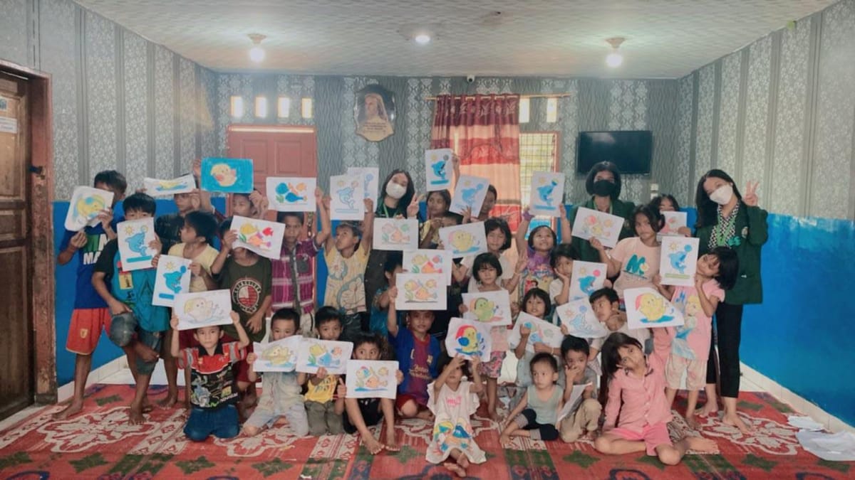 Meningkatkan Rasa Percaya Diri, dan Rasa Kebersamaan di Panti Asuhan Yayasan Anugrah Kasih Abadi